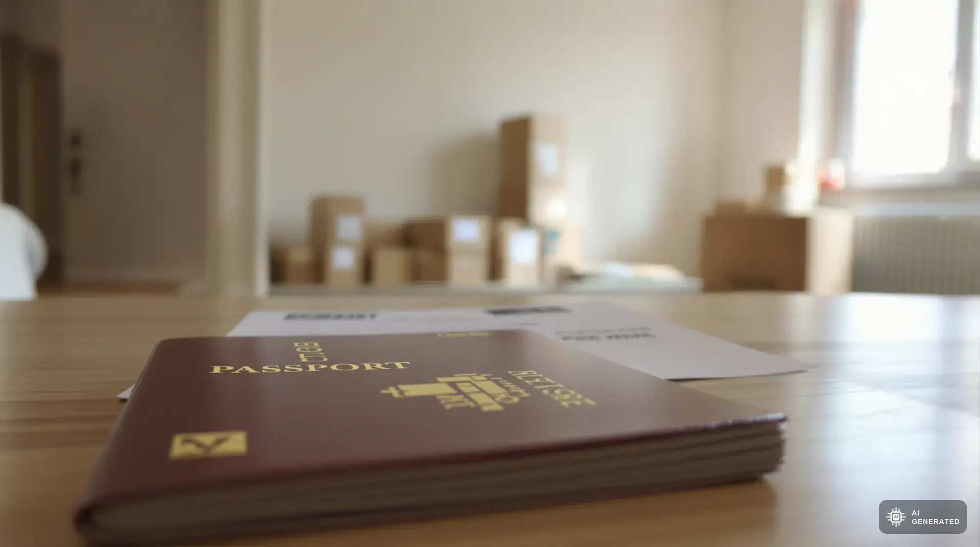 Steuerpflicht Deutschland Auswanderung: Was gilt? 2 Steuerpflicht Deutschland bei Auswanderung - Reisepass und Bordkarte