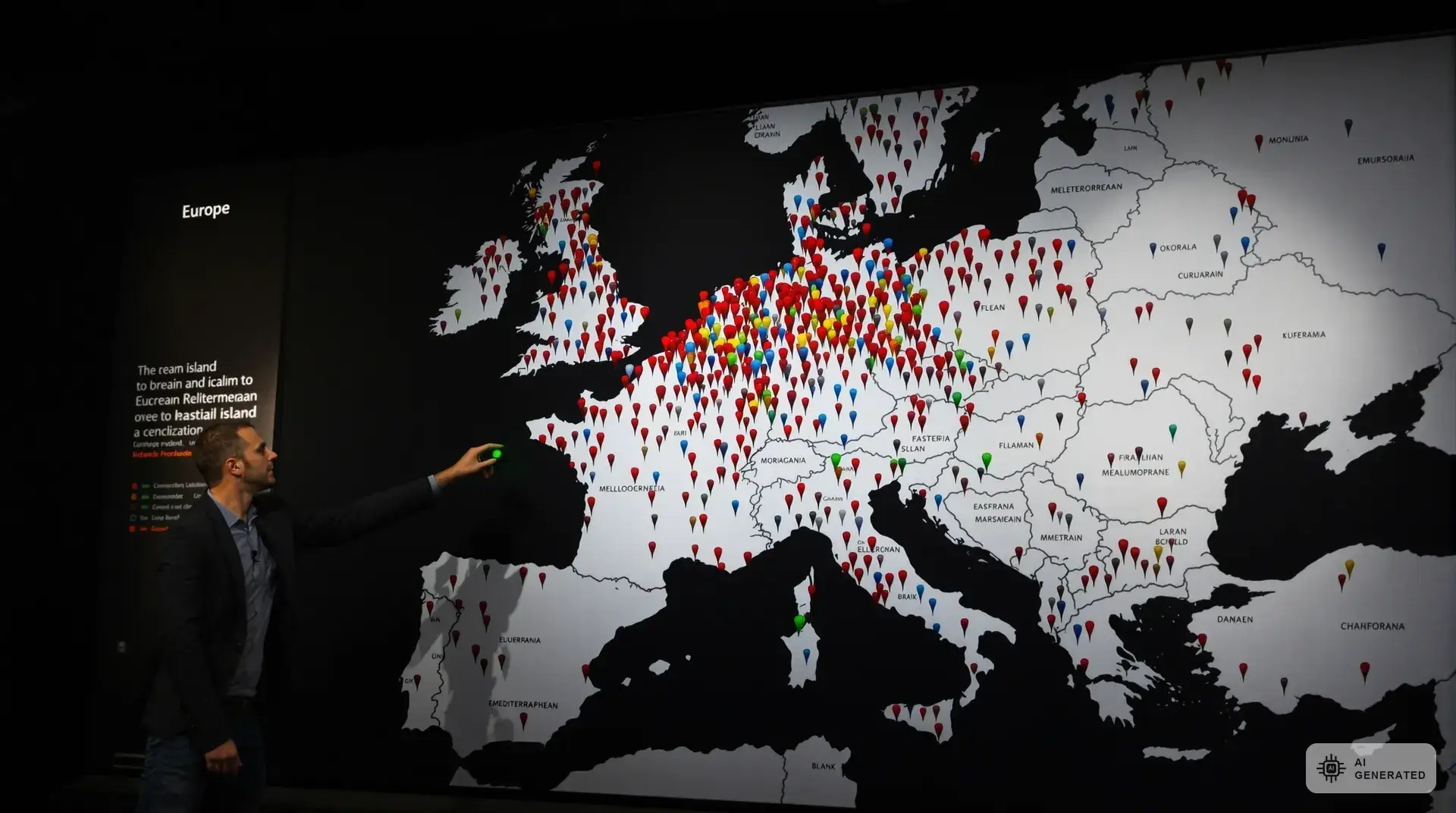 Steuersätze Europa Vergleich: Alle Länder 2026 2 Steuersätze Europa Vergleich - Europakarte mit farbigen Pins